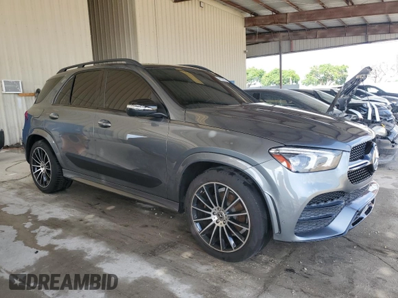 2020 Mercedes-Benz GLE 350 with VIN 4JGFB4KB8LA081544, listed as a Copart auction lot 59855865 with 62,879 mi miles and Non repairable. Bid and sale history available at DreamBid. Image 4.