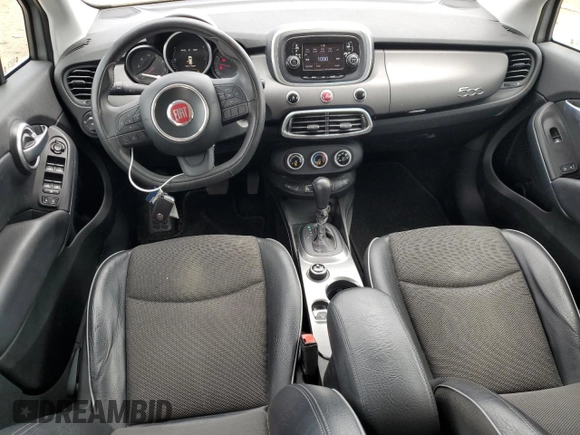 2017 FIAT 500X Trekking with VIN ZFBCFYCB3HP606695, listed as a Copart auction lot 54681115 with 59,346 mi miles and Salvage title. Bid and sale history available at DreamBid. Image 8.