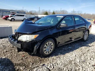 2014 Toyota Camry L with VIN 4T1BF1FK6EU307951, listed as a Copart auction lot 43555225 with 203,348 mi miles and Non Repairable. Bid and sale history available at carsss.com. Image 1.