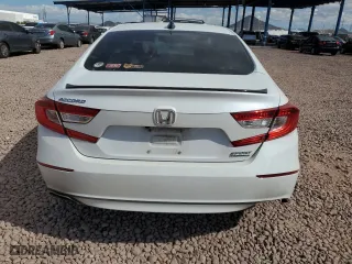2022 Honda Accord Sedan Sport SE with VIN 1HGCV1F4XNA081493, listed as a Copart auction lot 53209525 with 34,316 mi miles and Salvage Title. Bid and sale history available at carsss.com. Image 6.