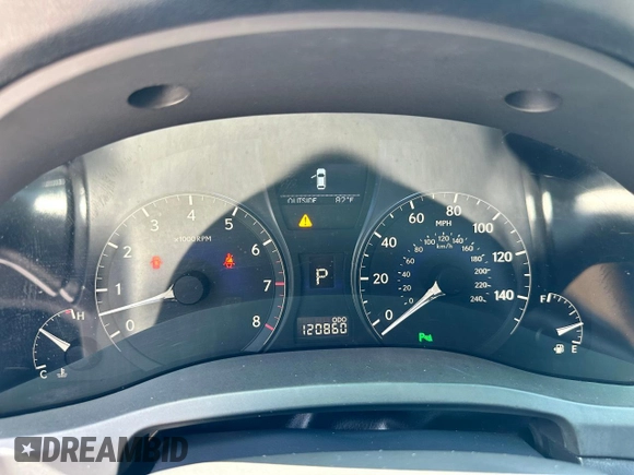 2012 Lexus RX 350 with VIN 2T2BK1BA5CC140680, listed as a Copart auction lot 63165185 with 120,860 mi miles and Clean title. Bid and sale history available at DreamBid. Image 8.