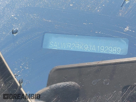 2018 Land Rover Range Rover Sport HSE с VIN SALWR2RK9JA192989, выставлен на аукционе IAAI как лот 41739107 с пробегом 68 773 миль миль и . История ставок и продаж доступна на DreamBid. Изображение 9.