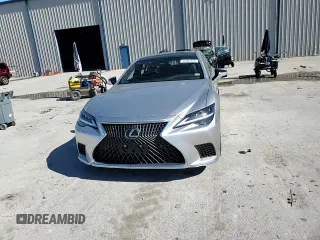 2024 Lexus LS 500 with VIN JTHD51GF5R5012520, listed as a Copart auction lot 49307425 with 1,728 mi miles and Salvage title. Bid and sale history available at DreamBid. Image 11.