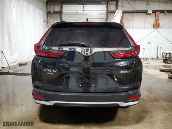 2020 Honda CR-V EX-L with VIN 2HKRW2H80LH698838, listed as a Copart auction lot 46648845 with 0 mi miles and Salvage Title. Bid and sale history available at carsss.com. Image 6.