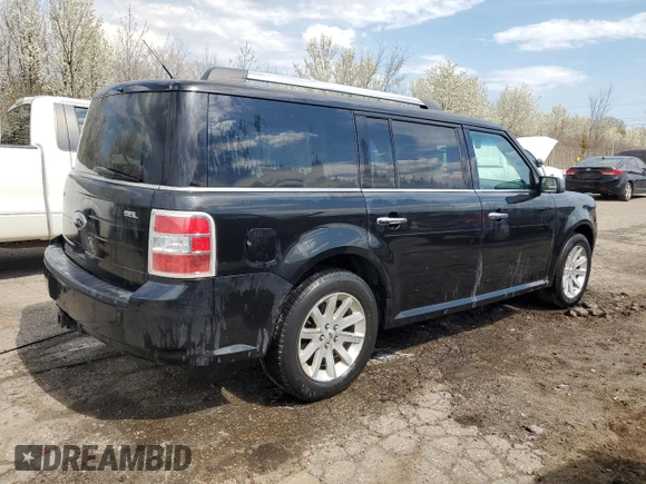 2011 Ford Flex SEL with VIN 2FMGK5CC6BBD08234, listed as a Copart auction lot 54064785 with 204,831 mi miles and Clean Title. Bid and sale history available at carsss.com. Image 3.