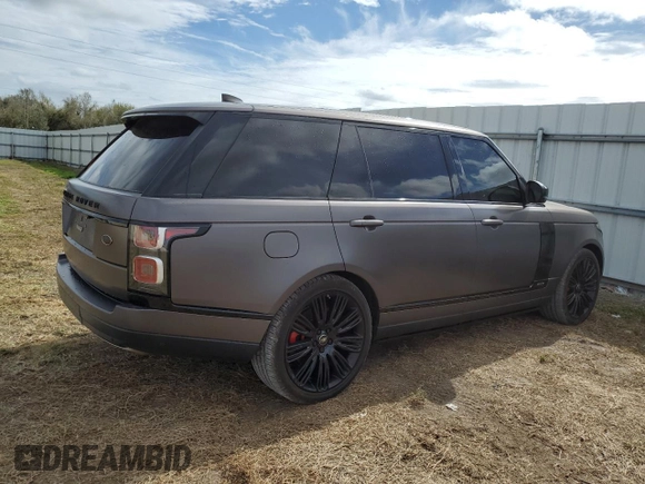 2018 Land Rover Range Rover z VIN SALGS5RE9JA383817, wystawiony jako Copart lot #42582115 z przebiegiem 55 601 mil mil oraz Szkoda całkowita • Salvage title. Historia ofert i sprzedaży dostępna na DreamBid. Obrazek 3.