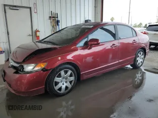 2008 Honda Civic LX z VIN 1HGFA16518L098337, wystawiony jako Copart lot #58904595 z przebiegiem 138 462 mil mil oraz Szkoda całkowita • Salvage title. Historia ofert i sprzedaży dostępna na DreamBid. Obrazek 1.