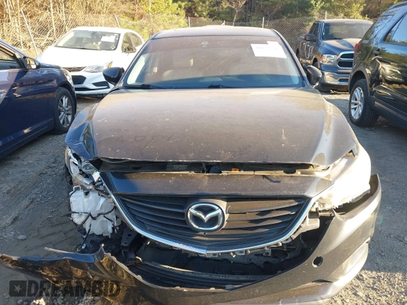 2015 Mazda 6 i Touring with VIN JM1GJ1T52F1192145, listed as a IAAI auction lot 41672391 with 89,060 mi miles. Bid and sale history available at carsss.com. Image 6.
