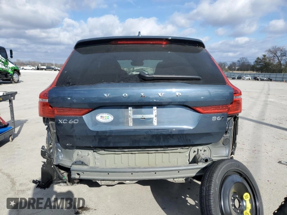 2022 Volvo XC60 Inscription с VIN YV4062RL7N1987265, выставлен на аукционе Copart как лот 87331944 с пробегом 26 131 миль миль и Списание • Salvage title. История ставок и продаж доступна на DreamBid. Изображение 6.