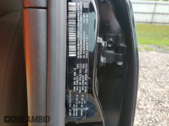 2021 Jeep Renegade Islander with VIN ZACNJDBB0MPM32819, listed as a Copart auction lot 57473315 with 5,370 mi miles and Salvage title. Bid and sale history available at DreamBid. Image 13.