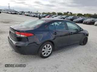 2021 Toyota Corolla LE with VIN 5YFEPMAE4MP177469, listed as a Copart auction lot 46248335 with 48,846 mi miles and Salvage Title. Bid and sale history available at carsss.com. Image 3.