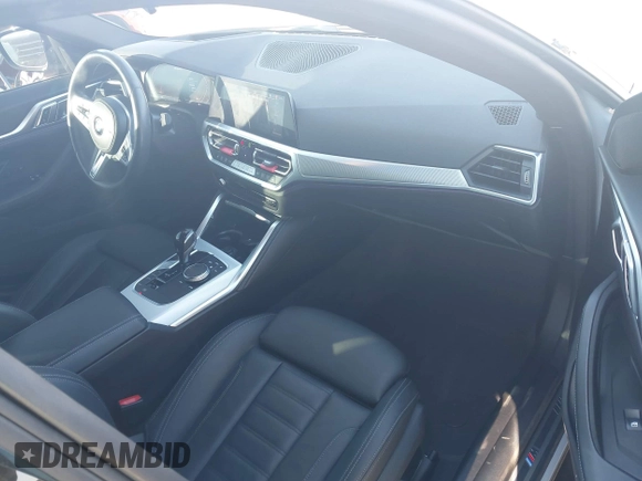 2023 BMW 4 Series M440i with VIN WBA63AW05PFP60184, listed as a IAAI auction lot 41045811 with 12,141 mi miles and . Bid and sale history available at DreamBid. Image 5.