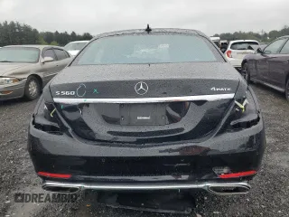 2020 Mercedes-Benz S S 560 with VIN WDDUG8GB3LA517364, listed as a Copart auction lot 73409424 with 61,311 mi miles and Salvage Title. Bid and sale history available at carsss.com. Image 6.