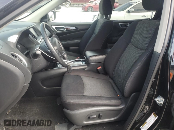 2019 Nissan Pathfinder SV with VIN 5N1DR2MN2KC632021, listed as a Copart auction lot 52461155 with 111,514 mi miles and Salvage title. Bid and sale history available at DreamBid. Image 7.