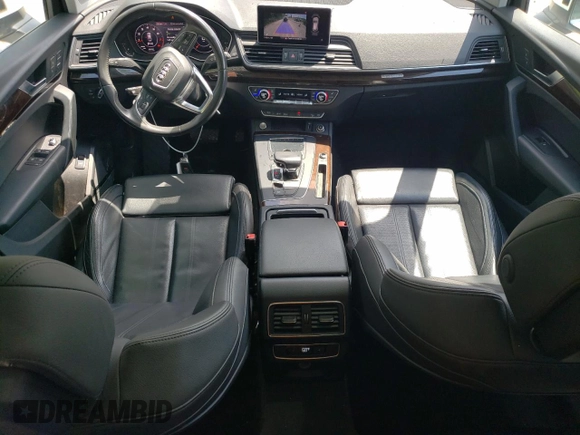 2018 Audi Q5 Premium Plus z VIN WA1BNAFY7J2241275, wystawiony jako Copart lot #60296885 z przebiegiem 47 345 mil mil oraz Szkoda całkowita • Salvage title. Historia ofert i sprzedaży dostępna na DreamBid. Obrazek 8.