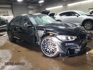 2016 BMW M3 with VIN WBS8M9C58G5E68621, listed as a Copart auction lot 49406365 with 34,638 mi miles and Salvage title. Bid and sale history available at DreamBid. Image 4.