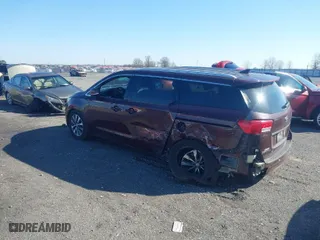 2018 Kia Sedona EX with VIN KNDMC5C16J6377165, listed as a IAAI auction lot 41745683 with 129,429 mi miles. Bid and sale history available at carsss.com. Image 3.