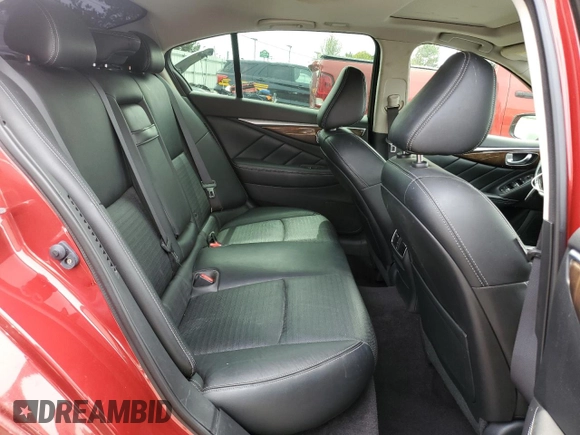 2014 Infiniti Q50 Hybrid Premium with VIN JN1AV7AR2EM702478, listed as a Copart auction lot 53332775 with 115,142 mi miles and Clean Title. Bid and sale history available at DreamBid. Image 10.