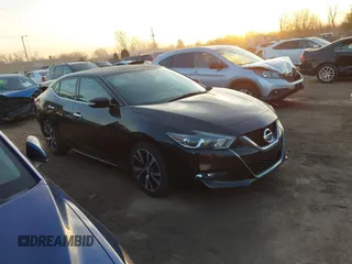 2018 Nissan Maxima S with VIN 1N4AA6AP6JC361237, listed as a IAAI auction lot 41770393 with 96,744 mi miles and . Bid and sale history available at DreamBid. Image 1.