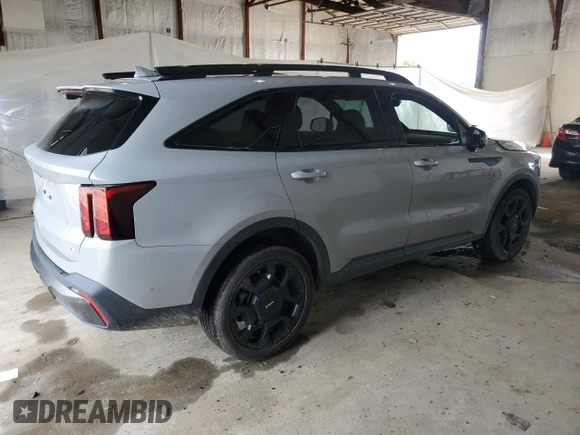 2024 Kia Sorento X-Line SX Prestige with VIN 5XYRKDJF4RG259867, listed as a Copart auction lot 57043525 with 17,685 mi miles and Salvage title. Bid and sale history available at DreamBid. Image 3.