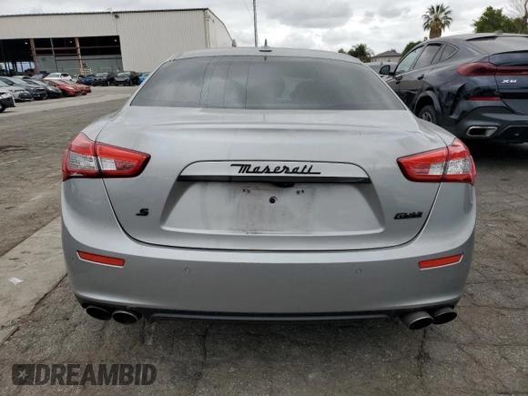 2017 Maserati Ghibli S с VIN ZAM57RSAXH1220971, выставлен на аукционе Copart как лот 45923875 с пробегом Не указан миль и Чистый • Clean title. История ставок и продаж доступна на DreamBid. Изображение 6.
