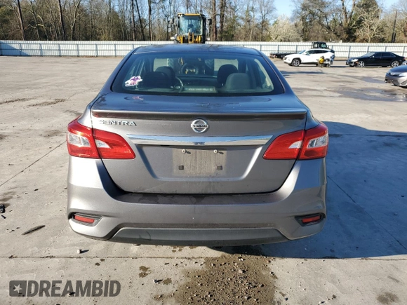 2019 Nissan Sentra S with VIN 3N1AB7APXKY260422, listed as a Copart auction lot 48356345 with 93,039 mi miles and Salvage Title. Bid and sale history available at carsss.com. Image 6.
