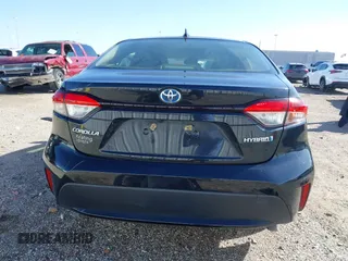 2021 Toyota Corolla Hybrid LE with VIN JTDEAMDE8MJ034218, listed as a IAAI auction lot 41692711 with 65,651 mi miles. Bid and sale history available at carsss.com. Image 17.