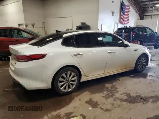 2018 Kia Optima LX with VIN 5XXGT4L38JG248063, listed as a Copart auction lot 88076185 with 79,043 mi miles and Clean Title. Bid and sale history available at DreamBid. Image 3.
