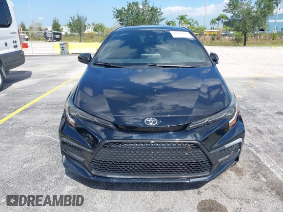 2020 Toyota Corolla SE with VIN JTDS4RCE9LJ026300, listed as a IAAI auction lot 42027274 with 112,829 mi miles. Bid and sale history available at carsss.com. Image 12.