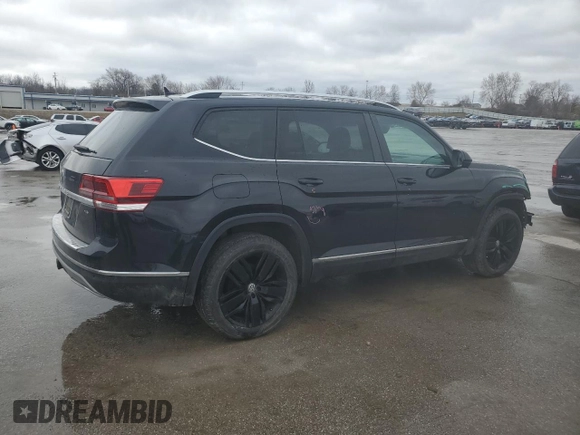 2019 Volkswagen Atlas SEL z VIN 1V2ER2CA7KC555023, wystawiony jako Copart lot #47559955 z przebiegiem 36 061 mil mil oraz Szkoda całkowita • Salvage title. Historia ofert i sprzedaży dostępna na DreamBid. Obrazek 3.