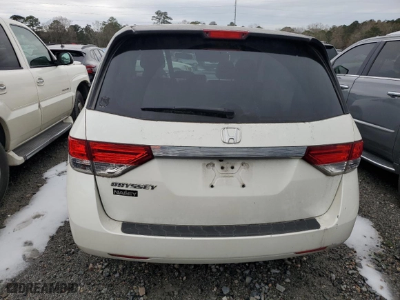 2015 Honda Odyssey EX-L with VIN 5FNRL5H61FB125703, listed as a Copart auction lot 86164564 with 173,280 mi miles and Salvage Title. Bid and sale history available at carsss.com. Image 6.
