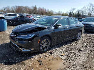 2015 Chrysler 200 C with VIN 1C3CCCEG8FN522564, listed as a Copart auction lot 51076565 with 69,510 mi miles and Salvage Title. Bid and sale history available at carsss.com. Image 1.