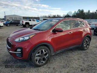 2021 Kia Sportage EX z VIN KNDPNCAC7M7859156, wystawiony jako Copart lot #46414915 z przebiegiem 55 694 mil mil oraz Szkoda całkowita • Salvage title. Historia ofert i sprzedaży dostępna na DreamBid. Obrazek 1.