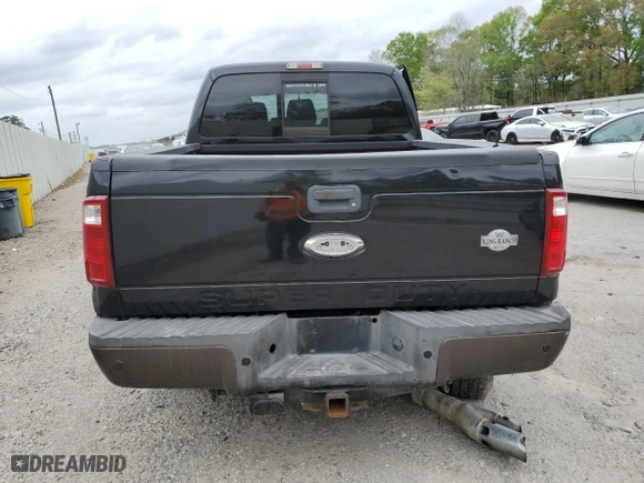 2015 Ford Super Duty F-250 SRW Lariat with VIN 1FT7W2BT1FEA61756, listed as a Copart auction lot 50970075 with 174,792 mi miles and Salvage Title. Bid and sale history available at carsss.com. Image 6.