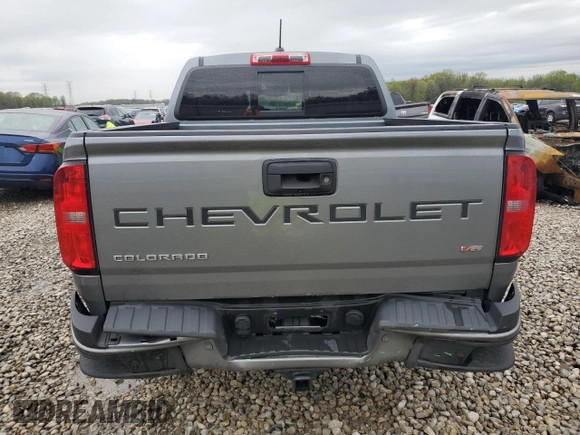 2021 Chevrolet Colorado 4WD LT z VIN 1GCGTCEN0M1297640, wystawiony jako Copart lot #51104065 z przebiegiem 34 641 mil mil oraz Szkoda całkowita • Salvage title. Historia ofert i sprzedaży dostępna na DreamBid. Obrazek 6.