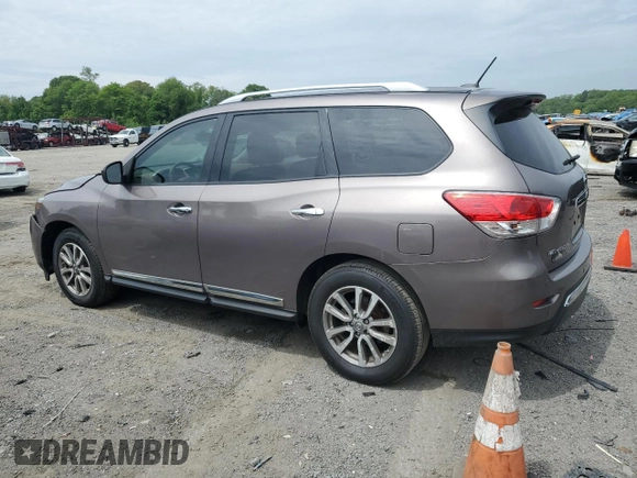 2014 Nissan Pathfinder SL with VIN 5N1AR2MM5EC650723, listed as a Copart auction lot 57839775 with 148,951 mi miles and Clean title. Bid and sale history available at DreamBid. Image 2.