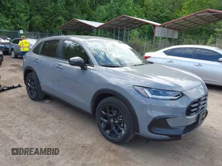 2024 Honda HR-V Sport with VIN 3CZRZ2H52RM775266, listed as a IAAI auction lot 42227766 with 10,773 mi miles and . Bid and sale history available at DreamBid. Image 1.
