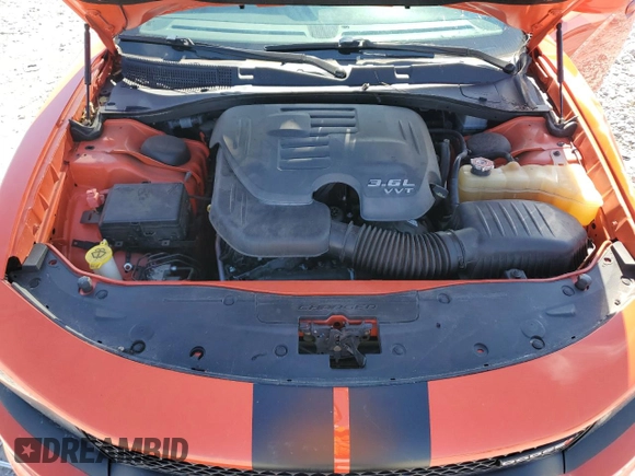 2018 Dodge Charger SXT Plus with VIN 2C3CDXHG9JH325579, listed as a Copart auction lot 46417395 with 101,430 mi miles and Salvage Title. Bid and sale history available at carsss.com. Image 12.