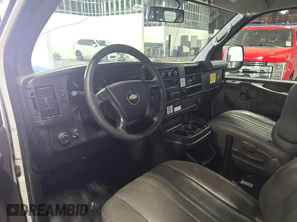 2014 Chevrolet Express Cargo with VIN 1GCSGAFX6E1154194, listed as a IAAI auction lot 42792703 with 218,055 mi miles and . Bid and sale history available at DreamBid. Image 30.