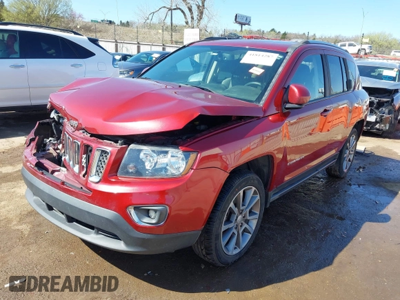 2017 Jeep Compass High Altitude with VIN 1C4NJCEA0HD117958, listed as a IAAI auction lot 41814287 with 74,762 mi miles and . Bid and sale history available at DreamBid. Image 2.
