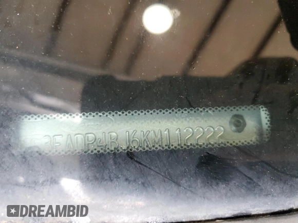 2019 Ford Fiesta SE z VIN 3FADP4BJ6KM112222, wystawiony jako Copart lot #54720095 z przebiegiem 73 492 mil mil oraz Szkoda całkowita • Salvage title. Historia ofert i sprzedaży dostępna na DreamBid. Obrazek 12.