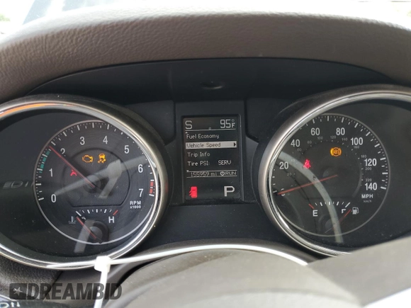 2011 Jeep Grand Cherokee Laredo with VIN 1J4RR4GG1BC610654, listed as a Copart auction lot 58828015 with 155,959 mi miles and Salvage title. Bid and sale history available at DreamBid. Image 9.