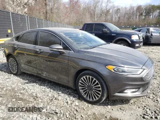 2017 Ford Fusion SE with VIN 3FA6P0HD0HR194186, listed as a Copart auction lot 50779665 with 110,448 mi miles and Salvage Title. Bid and sale history available at DreamBid. Image 4.