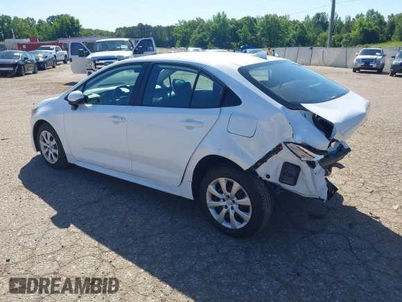 2025 Toyota Corolla LE z VIN 5YFB4MDEXSP259601, wystawiony jako IAAI lot #42313569 z przebiegiem 9255 mil mil oraz . Historia ofert i sprzedaży dostępna na DreamBid. Obrazek 3.