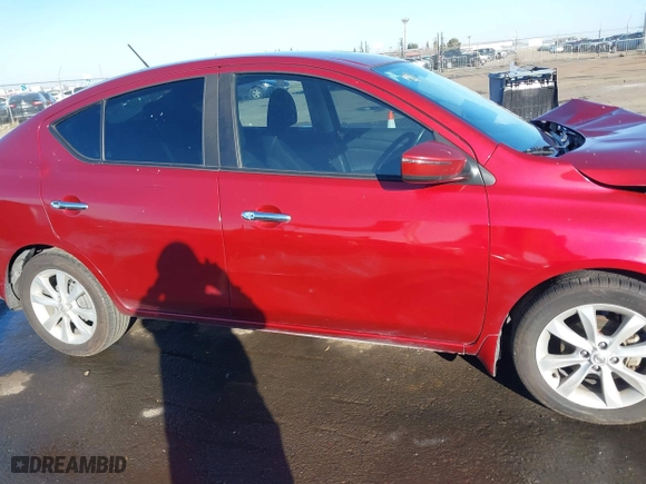 2017 Nissan Versa Sedan SV with VIN 3N1CN7AP2HL808080, listed as a IAAI auction lot 41422779 with 188,334 mi miles. Bid and sale history available at carsss.com. Image 13.