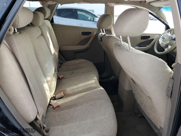 2005 Nissan Murano SE with VIN JN8AZ08W35W430343, listed as a Copart auction lot 80739744 with 166,979 mi miles and Salvage Title. Bid and sale history available at carsss.com. Image 11.