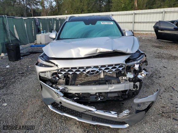 2021 Hyundai Santa Fe Hybrid SEL Premium with VIN KM8S3DA18MU010171, listed as a Copart auction lot 85415684 with NaN miles and Salvage Title. Bid and sale history available at carsss.com. Image 5.