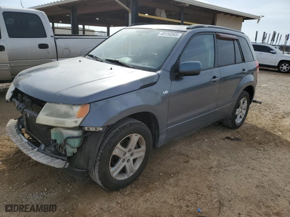 2006 Suzuki Grand Vitara Luxury with VIN JS3TE947764103414, listed as a Copart auction lot 48154565 with 144,928 mi miles and Salvage Title. Bid and sale history available at carsss.com. Image 1.