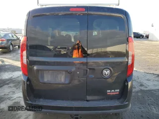 2020 Ram ProMaster City Passenger SLT with VIN ZFBHRFBB3L6P37191, listed as a Copart auction lot 86131624 with 57,480 mi miles and Salvage Title. Bid and sale history available at carsss.com. Image 6.