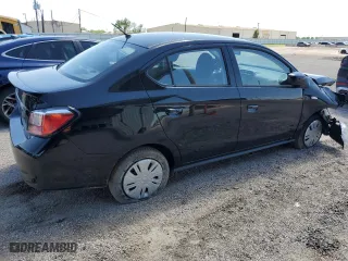 2024 Mitsubishi Mirage G4 ES with VIN ML32FUFJXRHF08284, listed as a Copart auction lot 49836975 with 13,310 mi miles and Clean Title. Bid and sale history available at carsss.com. Image 3.